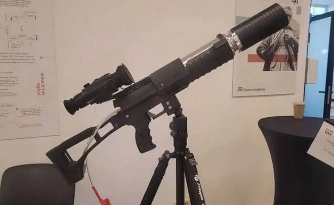 激光反无人机步枪_俄罗斯制导能源武器_laser