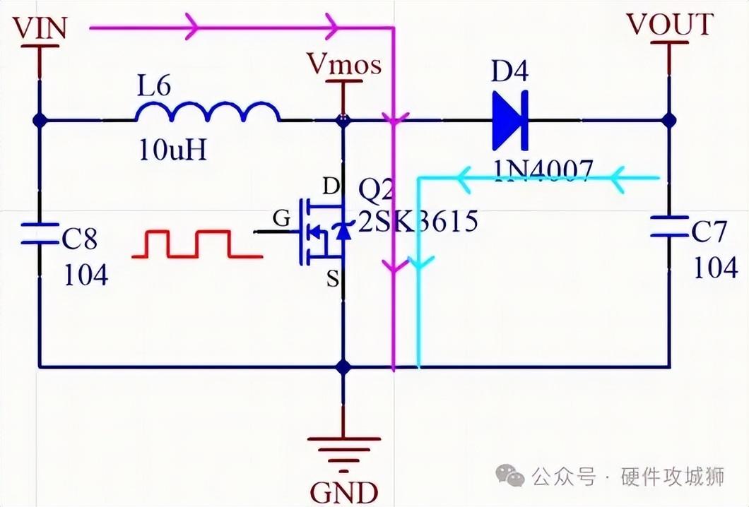二极管在BOOST电路中的应用_BOOST电路能量损失减少_diode